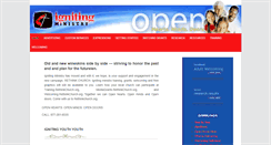 Desktop Screenshot of ignitingministry.org